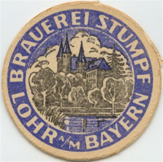 lohr msp-by keiler stumpf 3a (rund215-brauerei stumpf lohr a m-schwarzblau)